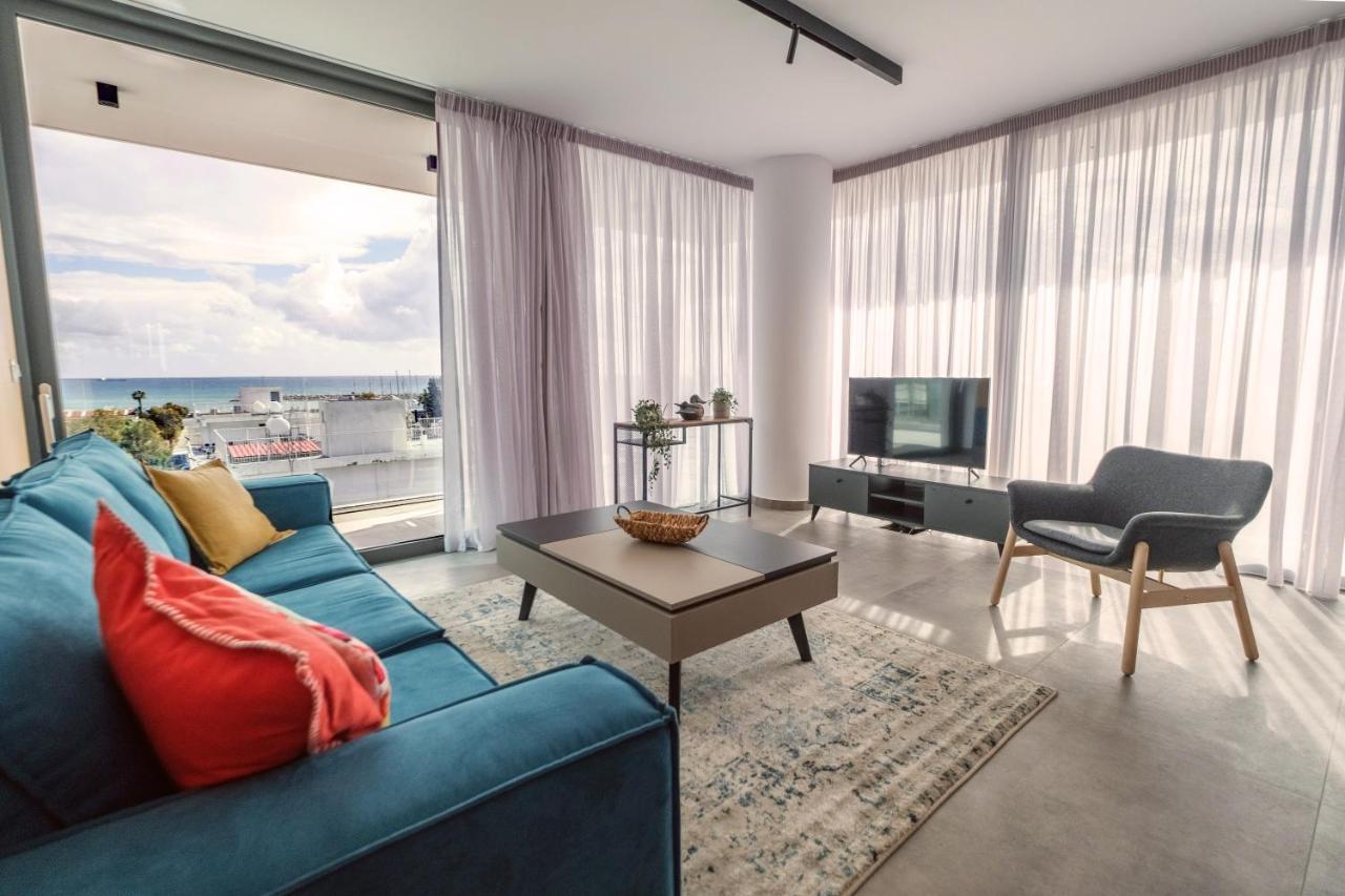 לרנקה Gaia Seaview Apartment 1 מראה חיצוני תמונה